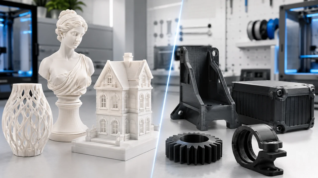 PLA или PETG: какой пластик выбрать для 3D-печати детали