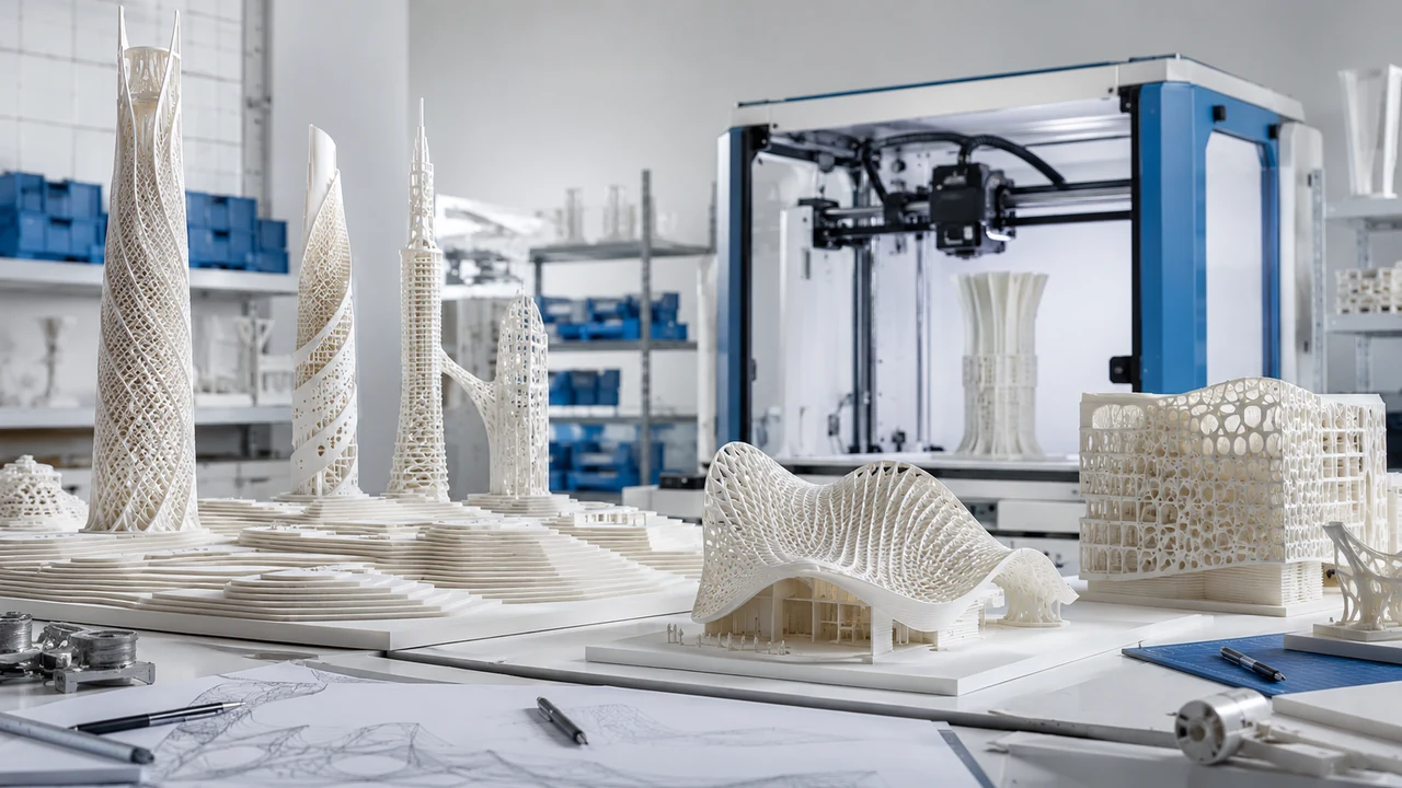 Архитектурные макеты сложной формы на 3D-принтере