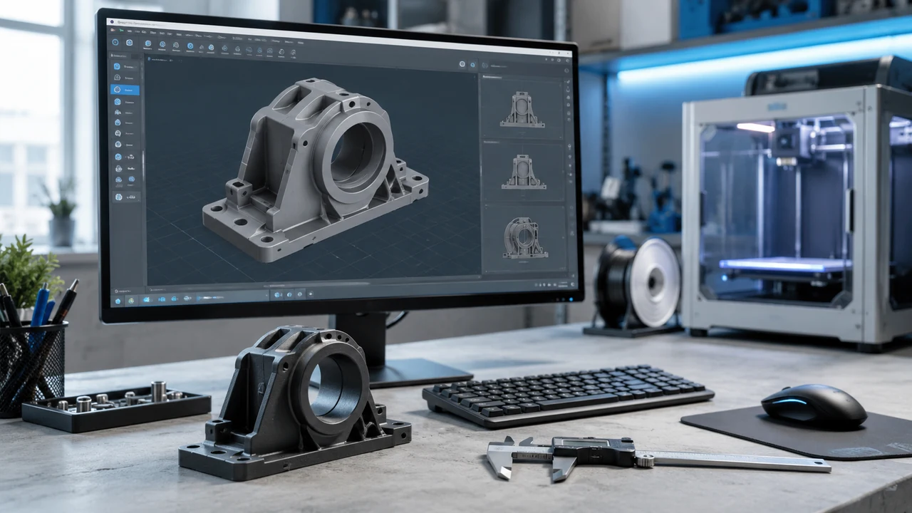 3D-моделирование с нуля для печати: CAD, допуски и проверка